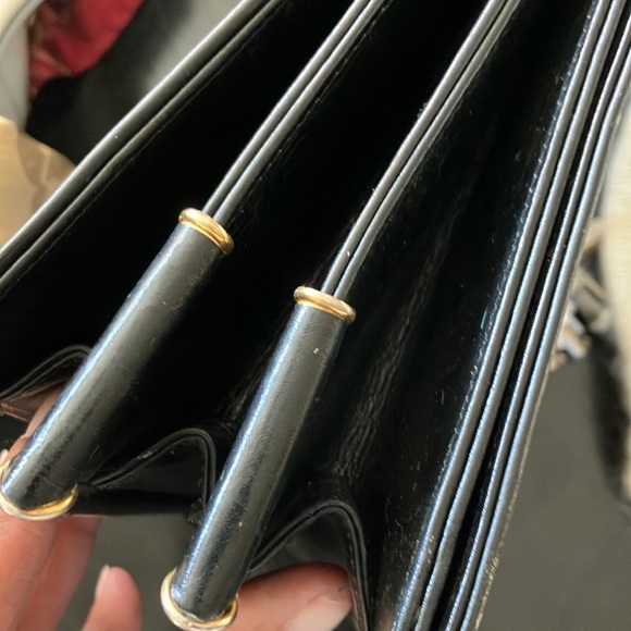 Vintage leather handbag - Picture 7 of 7